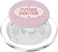 Future Doctor Young Girl Daughter Medical School Student MD PopSockets PopGrip for MagSafe