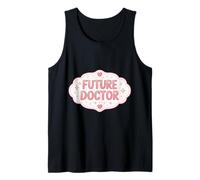 Future Doctor Young Girl Daughter Medical School Student MD Tank Top
