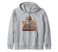 Future Egyptologist Egyptian Mythology Pharaoh Ancient Egypt Zip Hoodie