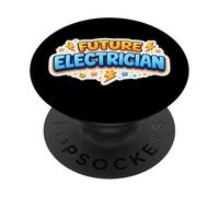 Future Electrician Kid Boy Child Son Electrical Wiring PopSockets Adhesive PopGrip