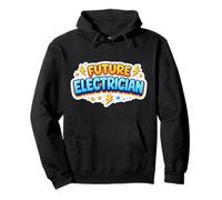 Future Electrician Kid Boy Child Son Electrical Wiring Pullover Hoodie