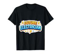 Future Electrician Kid Boy Child Son Electrical Wiring T-Shirt