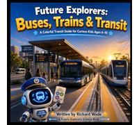 Future Explorers: Buses, Trains & Transit: A Colorful Transit Guide for Curious Kids Ages 6-10