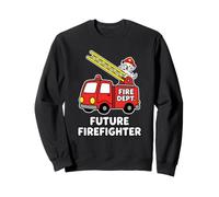 Future Firefighter Dalmatian Safety Fire Department Fan Awar Sweatshirt