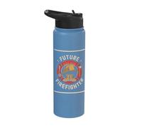Future Firefighter Gear Enthusiast Apparel Stainless Steel Insulated Water Bottle