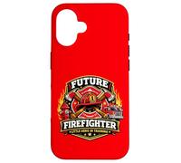 Future Firefighter Little Hero's in Training Fireman Case for iPhone 16
