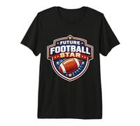 Future Football Star Kids Player Lover Child Boy Aspiring Premium T-Shirt