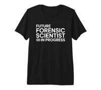 Future Forensic Scientist in Progress College Student Design Premium T-Shirt