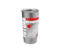 Future Forensic Scientist Laboratory for Forensic Crime Stainless Steel Insulated Tumbler