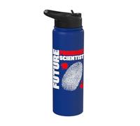 Future Forensic Scientist Laboratory for Forensic Crime Stainless Steel Insulated Water Bottle