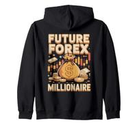 Future Forex Millionaire Currency Trader Zip Hoodie