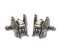 FUTURE FOUNDERS Marvel Thor 3D Cufflinks Set- Silver Superhero Jewellery with Gift Box for Men & Boys | Avengers Accessory for Office, Wedding, Valentine, Birthday, Party & Collectible Gift -One-size