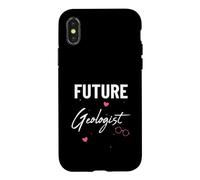 Future Geologist Cute Student Earth Science Geology Lover Case for iPhone X/XS