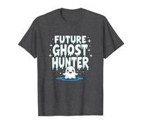 Future Ghost Hunter: Cute Spooky Paranormal Adventure T-Shirt, Men, Dark Heather Grey, M