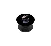 Future Ghost Spooky and Sad Haunting in Progress Gift PopSockets Adhesive PopGrip