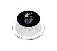 Future Ghost Spooky and Sad Haunting in Progress Gift PopSockets PopGrip for MagSafe