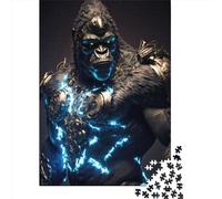 Future Gorilla4 Jigsaw Puzzles 1000 Pieces Jigsaw Puzzle for Adults Intellectual Game Jigsaw Puzzle Toys for Adults 1000pcs (75x50cm)