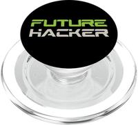 Future Hacker AI Quantum Computing PopSockets PopGrip for MagSafe