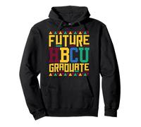 Future HBCU Grad Afro Black Girl Kids Future HBCU graduate Pullover Hoodie