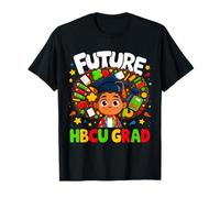 Future HBCU Grad Black Girl Kids Funny Graduation HBCU T-Shirt