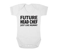 Future Head Chef Just Like Mummy Cute Boys and Girls Baby Vest Bodysuit