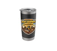 Future Heavy Equipment Operator Boys Kids Child Buldozer Stainless Steel Insulated Tumbler
