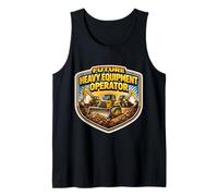 Future Heavy Equipment Operator Boys Kids Child Buldozer Tank Top