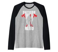 Future Hero Firefighter International Firefighters’ Day Raglan Baseball Tee