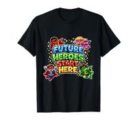 Future Heroes Start Here Teacher Superhero Kids Classroom T-Shirt