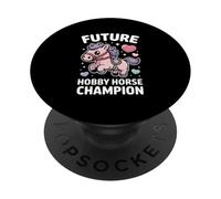 Future Hobby Horse Champion Cute Kawaii Pony PopSockets Adhesive PopGrip