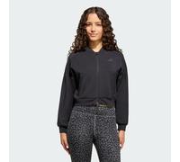 Adidas Future Icons 3 Stripes Full Zip Sweatshirt Black 11-12 Years Girl