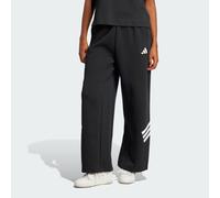 adidas Women Future Icons 3 Stripes Open Hem Pants Black