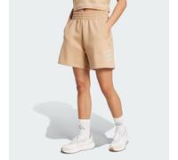 Adidas Future Icons 3 Stripes Shorts Beige S Women