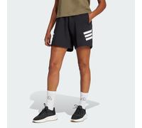 adidas Women's Future Icons Three Stripes Short, Black, S