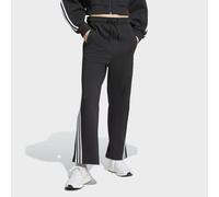 Future Icons 3-Stripes Straight Trousers in Cotton Mix Black