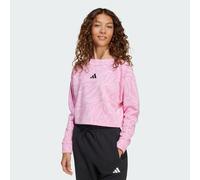 adidas Future Icons Cropped Sweatshirt, Cotton, Pink