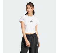 adidas Future Icons Small Logo short sleeve T-shirt white black Women - M
