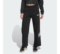 Adidas Future Icons Wide Leg Open Hem Pants Black 11-12 Years Girl