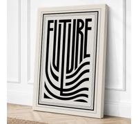 Future in Motion Art Deco Canvas Wall Art Print 24x16 Inch (61 x 41 cm)