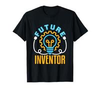 Future Inventor Inventing Innovator Creator Kids Lightbulb T-Shirt