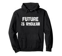 Future Is Unclear Grunge Sarcastic Life Quote Dark Humor Pullover Hoodie