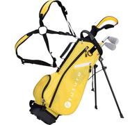 Future Junior Golf Set - Right Handed - Stainless Heads & Composite Shafts (105-120 cm (5-7 Years), Yellow)
