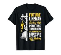 Future Lineman Family Value Graphic T-Shirt