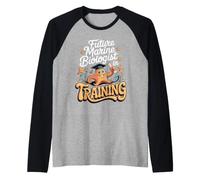 Future Marine Biologist in Training Starfish Ocean Raglan Baseball Tee