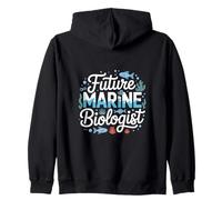 Future Marine biologist marine biology Zip Hoodie