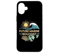 Future Marine Biologist Oceanography Science Research Case for iPhone 16 Plus