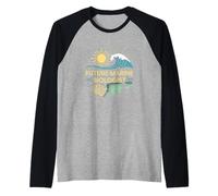 Future Marine Biologist Oceanography Science Research Raglan Baseball Tee