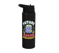 Future Marine Biologist Stainless Steel Insulated Water Bottle