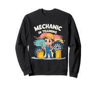 Future Mechanic Kids Outfit Mechanic in Training Style Sweatshirt