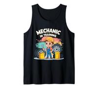Future Mechanic Kids Outfit Mechanic in Training Style Tank Top